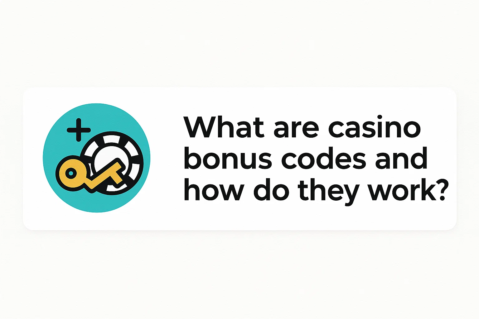 What are casino bonus codes and how do they work?