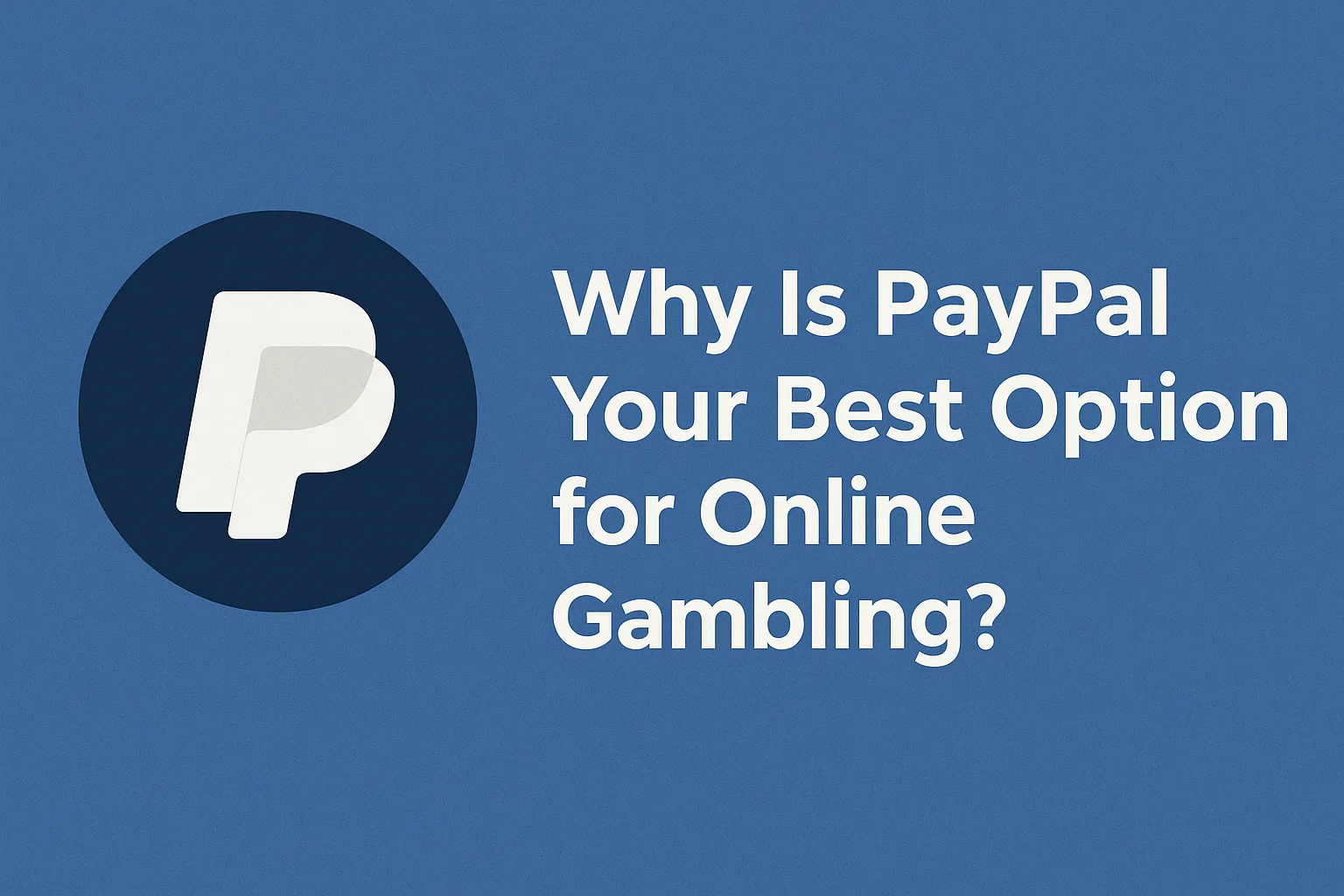 Why Is PayPal Your Best Option for Online Gambling?