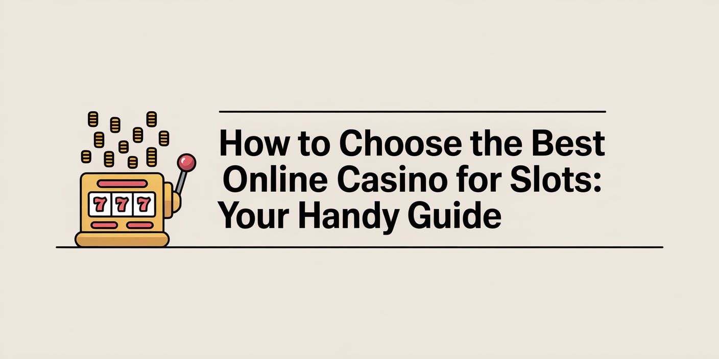 How to Choose the Best Online Casino for Slots: Your Handy Guide